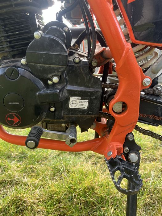 Motocykl Cross Barton BTS 150 cm³ przebieg 11mh