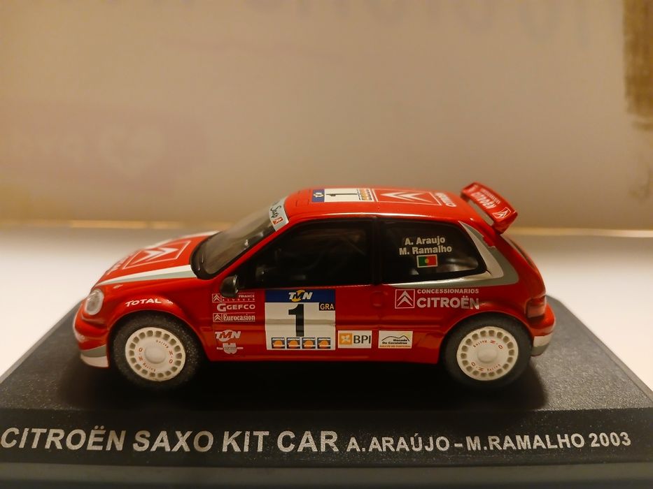 Miniaturas 1/43 Citroen Saxo Kit Car Armindo Araujo 2003 R. Portugal
