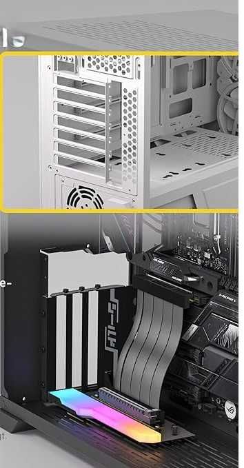 Uchwyt do Karty Graficznej Shirudo EZDIY-FAB Riser PCIE 4.0 Vertical