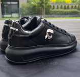 Nowe czarne buty Karl Lagerfeld sneakersy męskie oryginalne 40,5