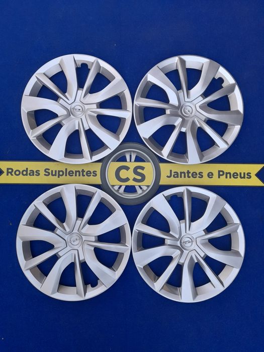 4 tampões jante 16" Opel Corsa Astra Nissan Peugeot  Fiar Punto