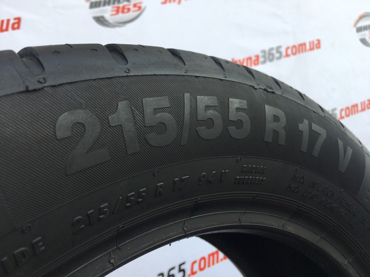 шини бу літо 215/55 r17 continental contiecocontact 5 5mm