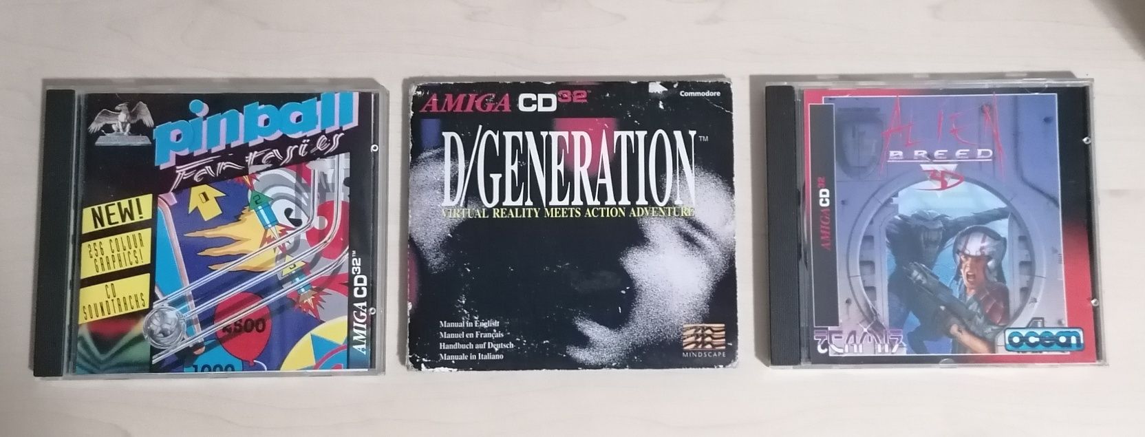 Jogos Raros Amiga CD32 Commodore