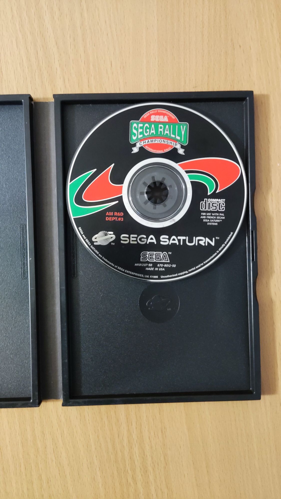 Caixa para Sega Rally Sega Saturn