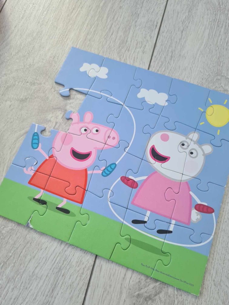 Świnka Peppa puzzle