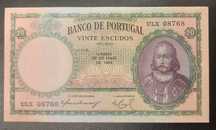 20 escudos 1954 bela