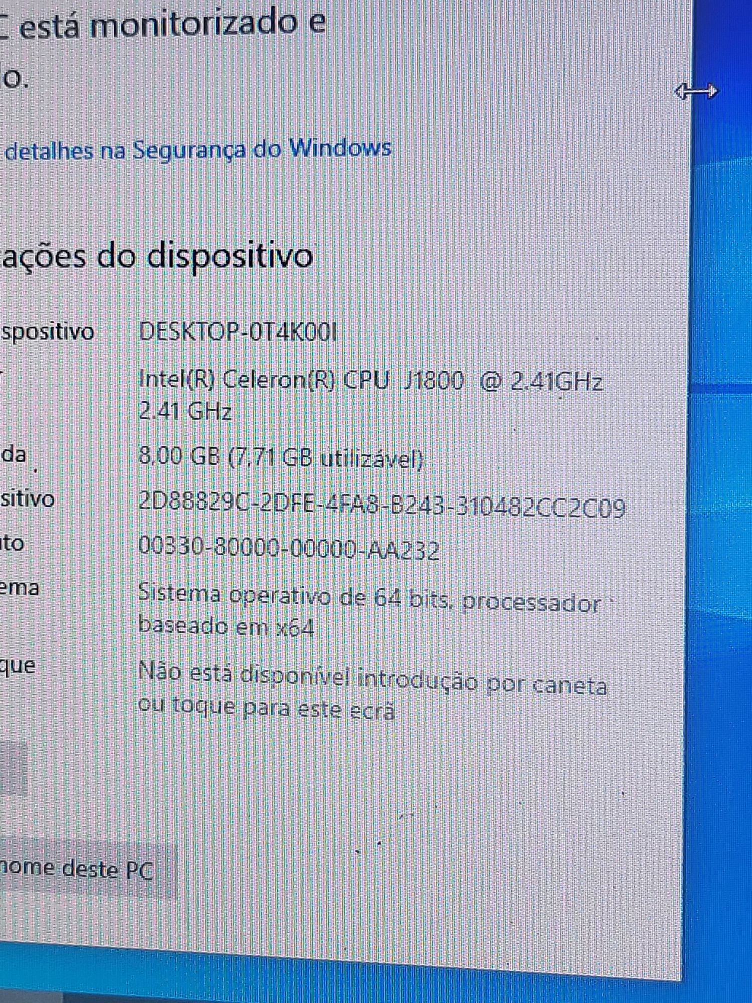 Desktop Pc Low Cost Itx - Intel J1800, 8 ou 16Gb Ram, 128Gb SSD