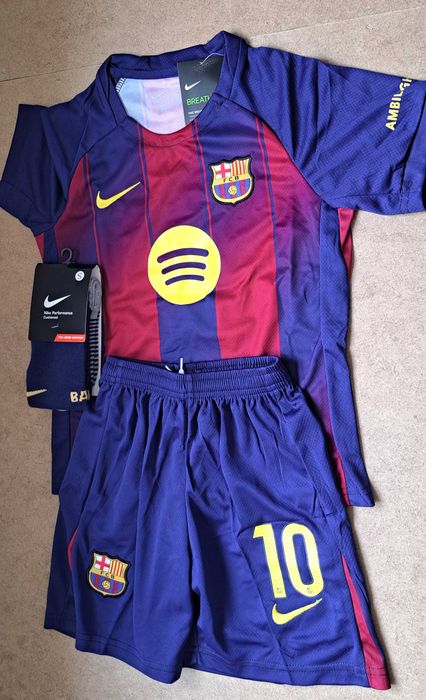 FC Barcelona Nowy Strój Lamine Yamal Sezon 25/26 Rozmiar 145-155cm