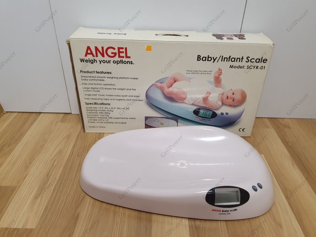 Angel Waga elektroniczny niemowlęca Baby Scale