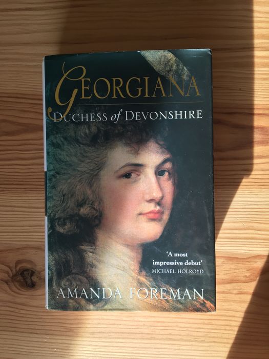 Georgiana Duchess of Devonshire - livro história Casa Real Inglesa