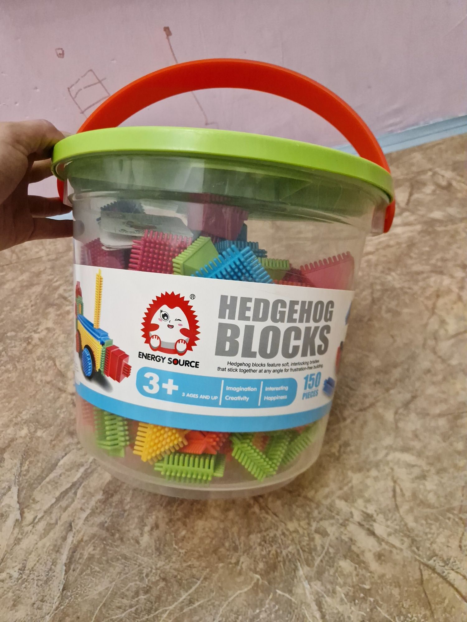 Конструктор Їжачок Bristle Blocks