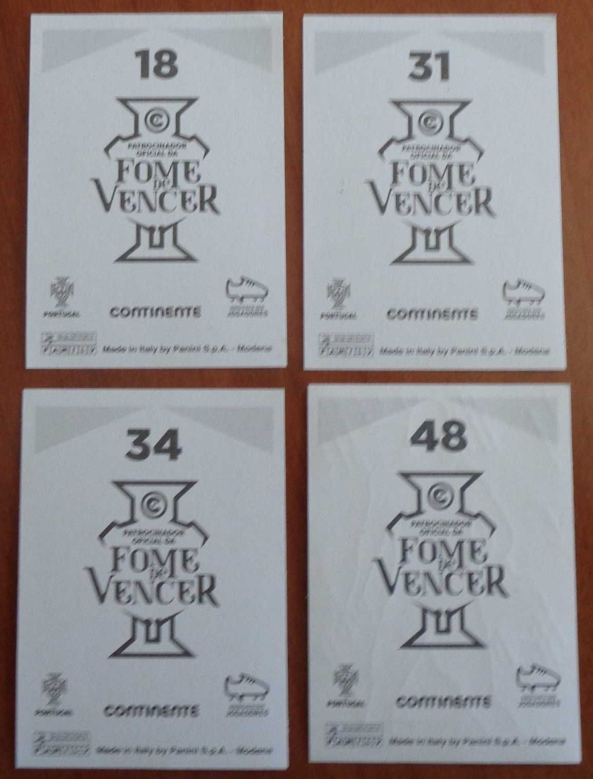 Coleção de cromos Fome de vencer - Seleção de Portugal