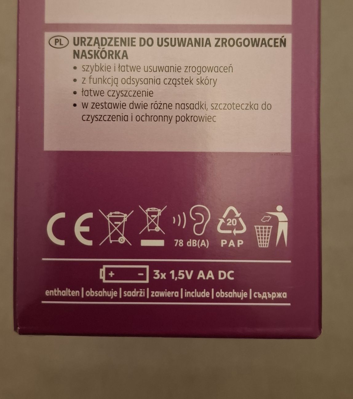 Nowe urządzenie do usuwania naskórka