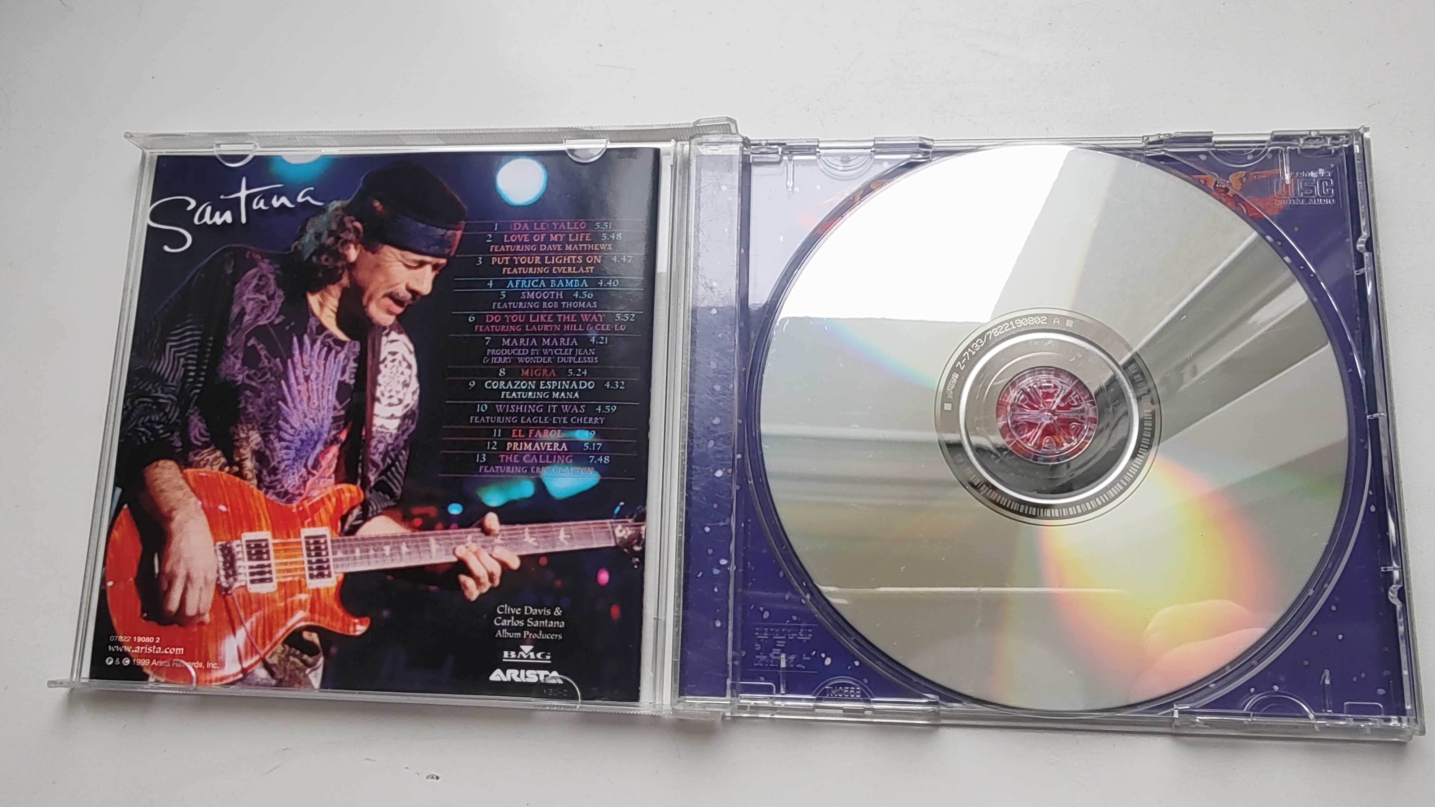 Carlos Santana - "SUPERNATURAL" płyta CD, Latino