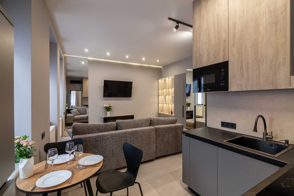 Однокімнатні апартаменти з джакузі, вул.Крехівська 10, центр