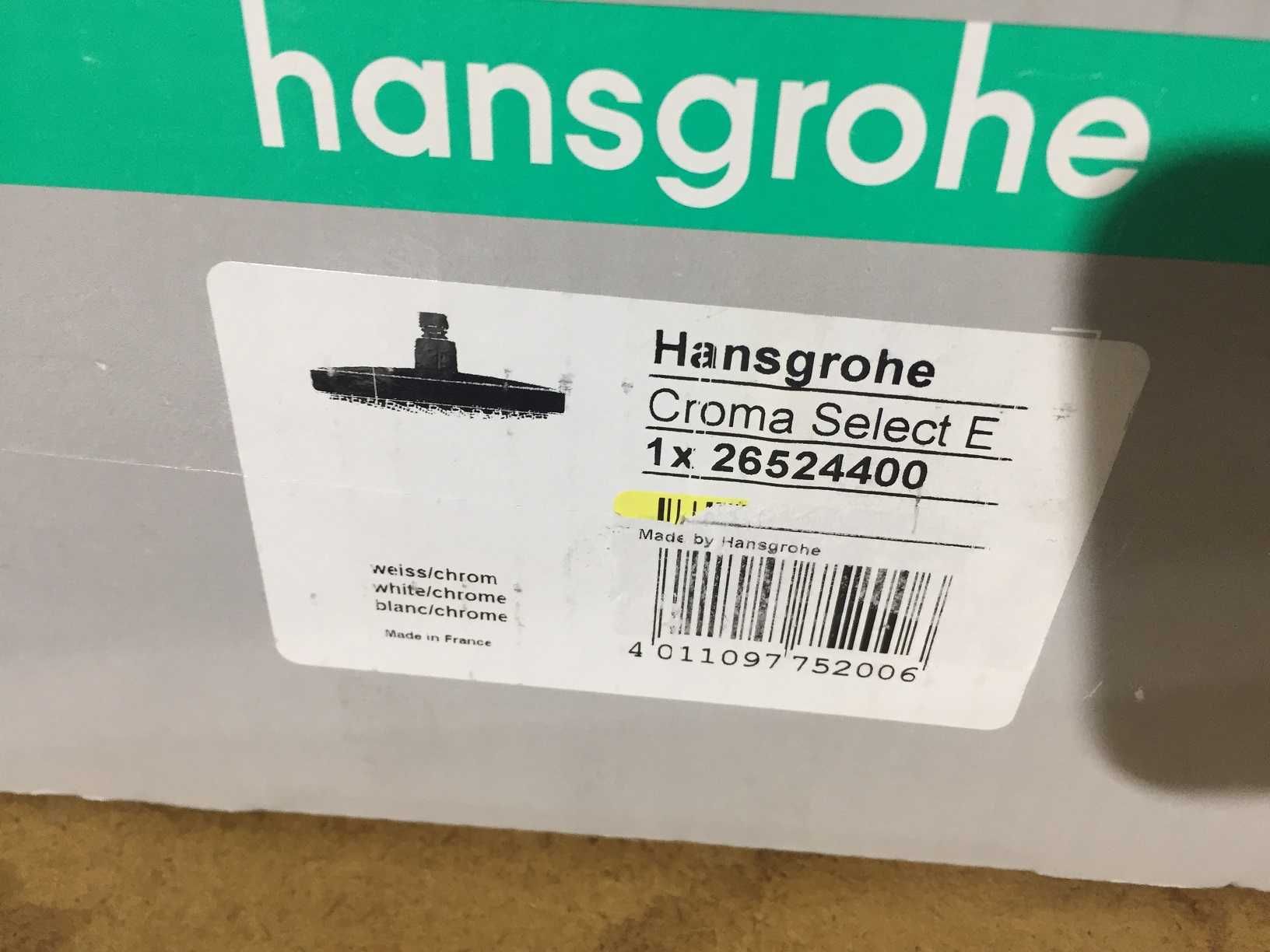 Hansgrohe Croma Select E 180 2jet deszczownica