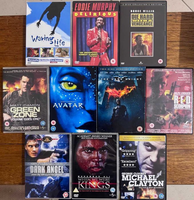 Dark Knight, Avatar e mais 17 Filmes (DVD)