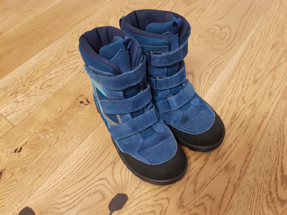ECCO Xpedition Buty zimowe 35 wkł. 22,9 cm Śniegowce Gore-Tex Skóra