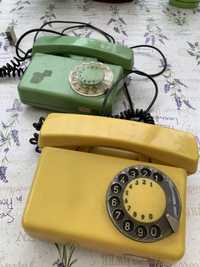 Telefon z prl-u  żółty, zielony