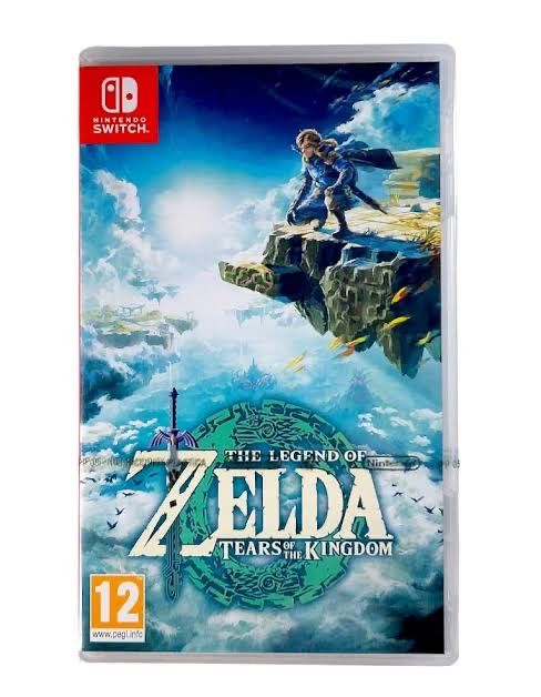 Zelda Tears of the kingdom Nintendo Switch