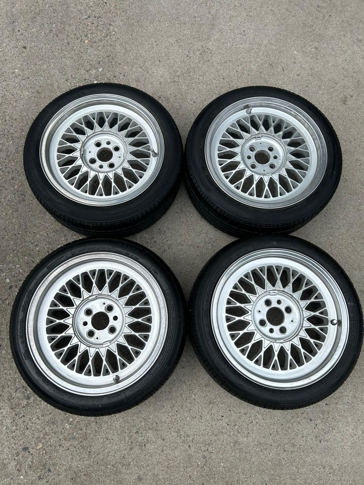 Felgi BBS style r16 4x98 et30 koła opony 195x45x16 4x100