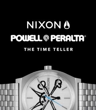 Zegarek NIXON Time Teller Powell Peralta BONES BRIGADE