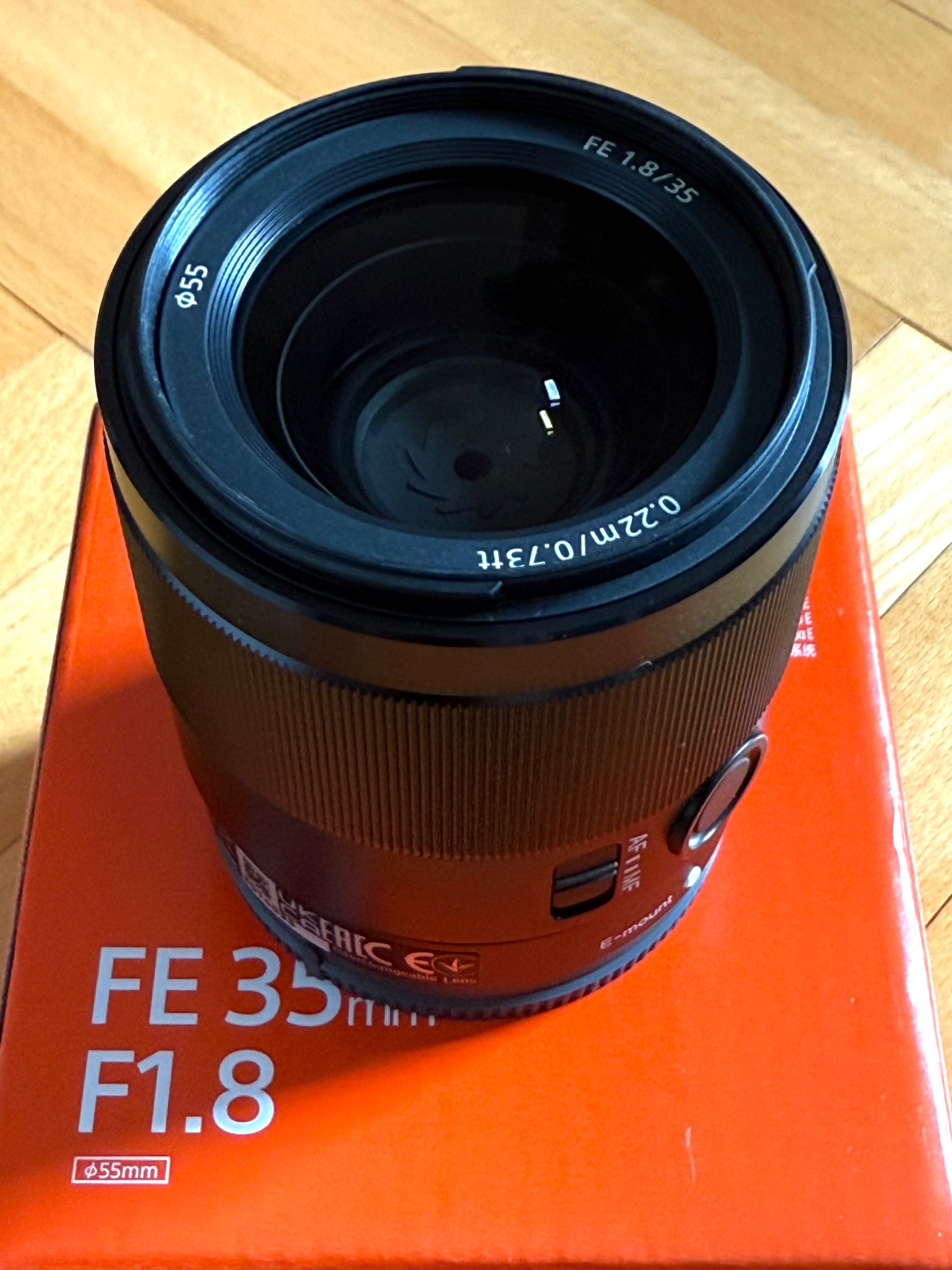 SONY FE 35 MM F/1,8 + filtr UV - na gwarancji do 04.03.2026 r.
