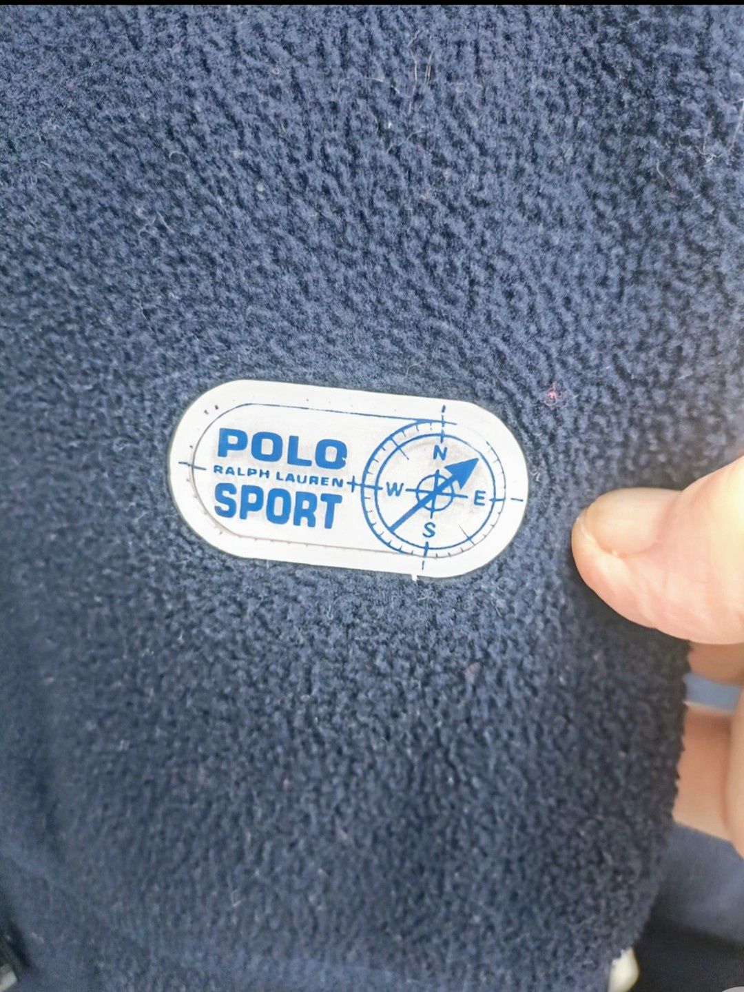 Męska bluza kurtka polar Ralph Lauren Polo Sport rozmiar L.