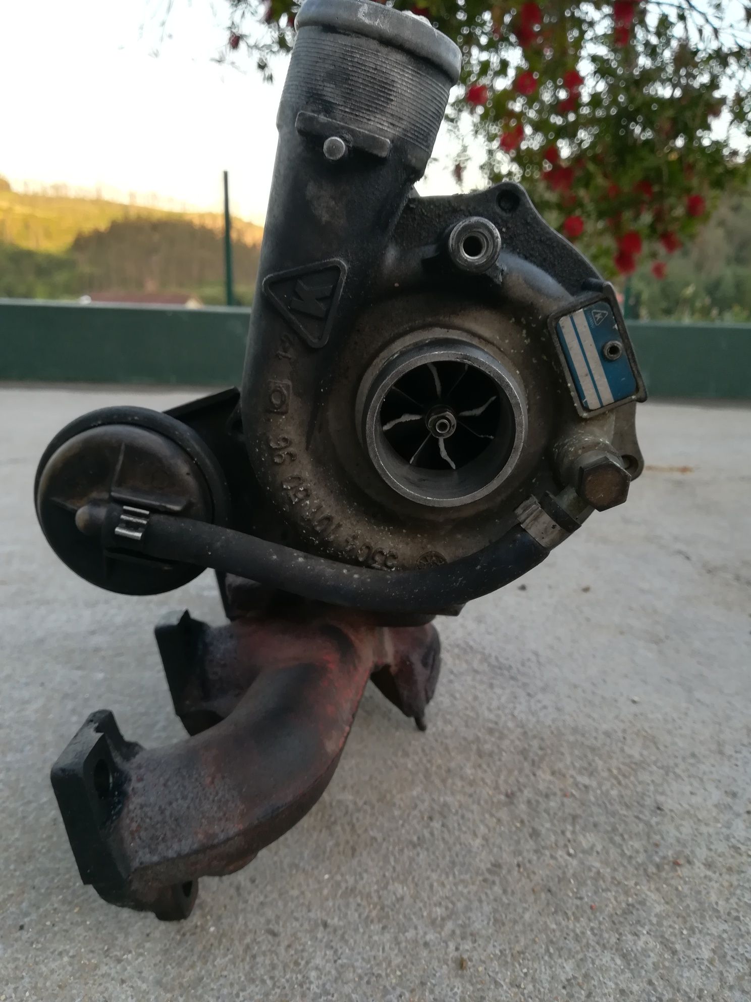 Turbo e coletor original peugeot 206 2.0 hdi