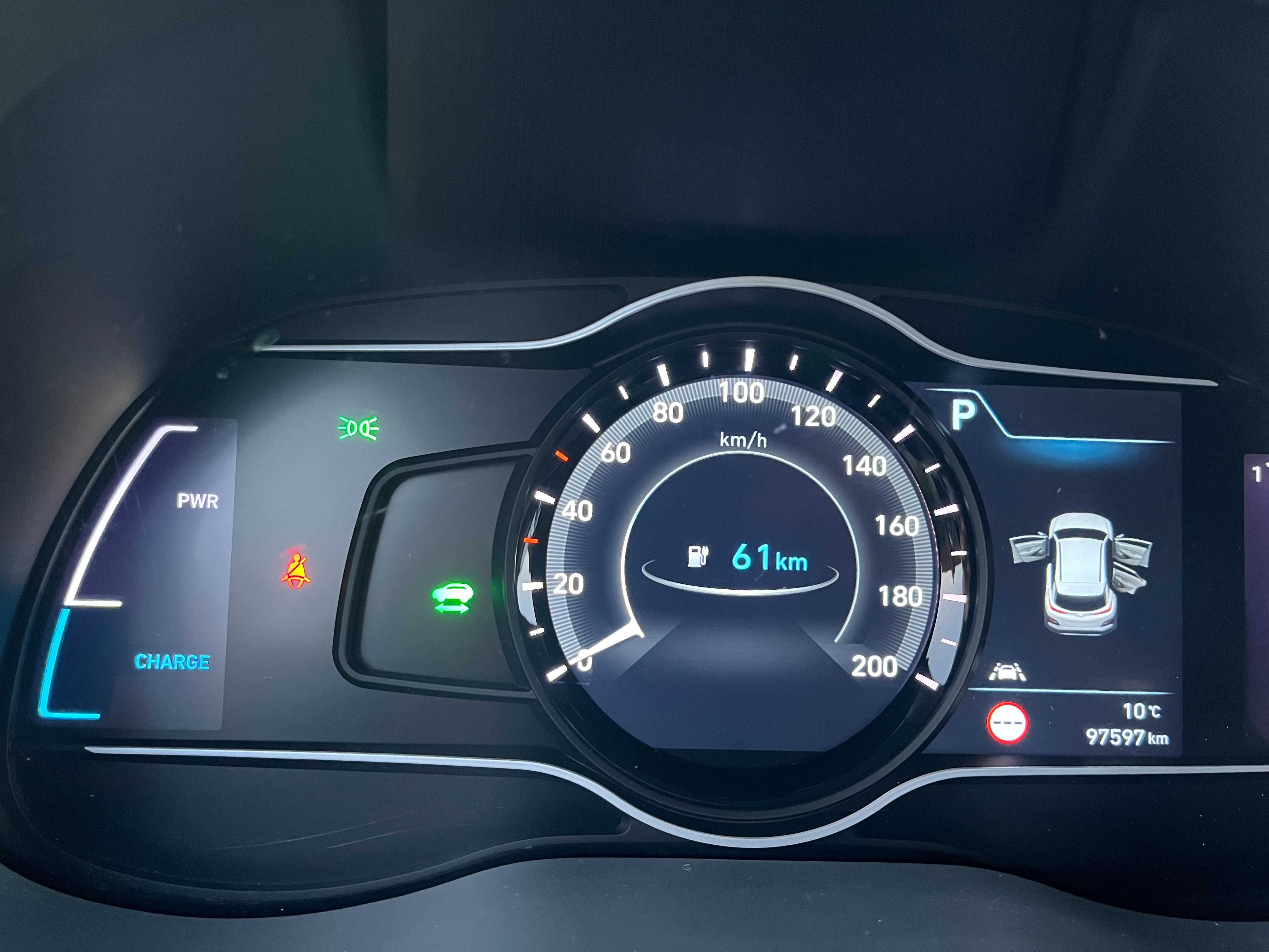 Hyundai Kona  2019 Хендай кона електромобіль