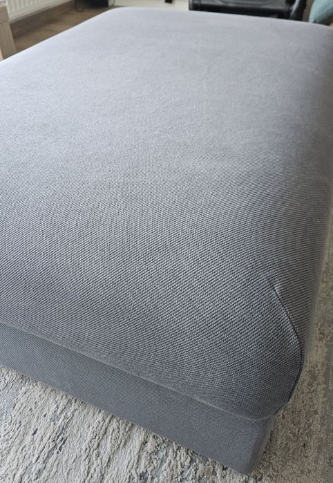 IKEA VIMLE Podnóżek ze Schowkiem | Gunnared Szary | Złożony i Gotowy!