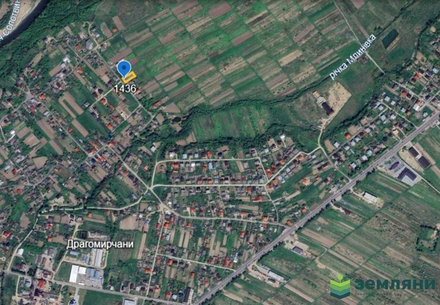 Продається ділянка 17 сот під будівництво в Драгомирчанах