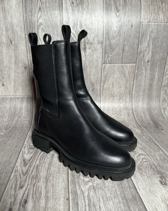 Черевики челсі Allsaints Hallie Leather Boots Black