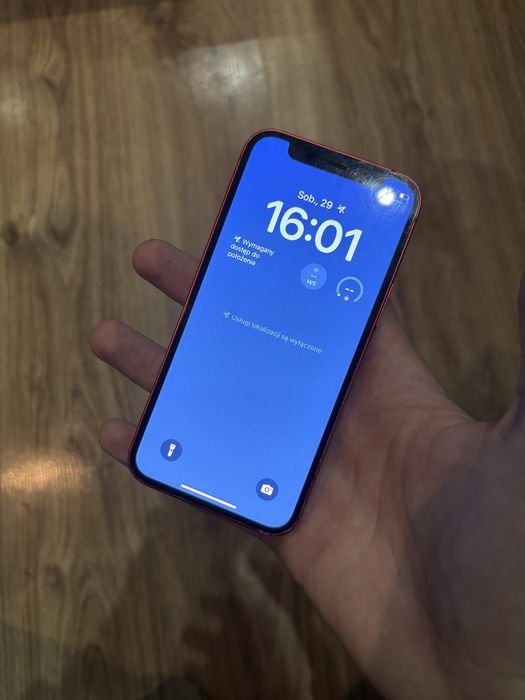 IPhone 12 mini czerwony 64gb 77% okazja !