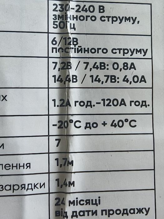 Зарядний пристрій Energy compact 100 405