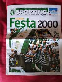 Jornal Sporting cp Edicao Especial Festa 2000