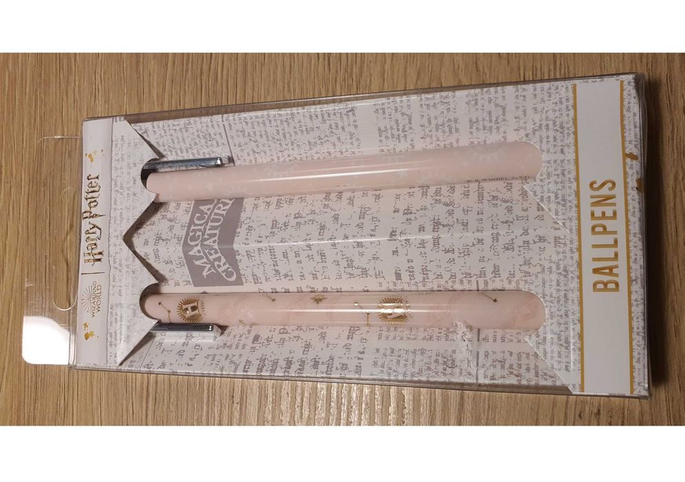 Długopisy Harry Potter: Magiczne Zwierzęta - niebieskie, kulkowe