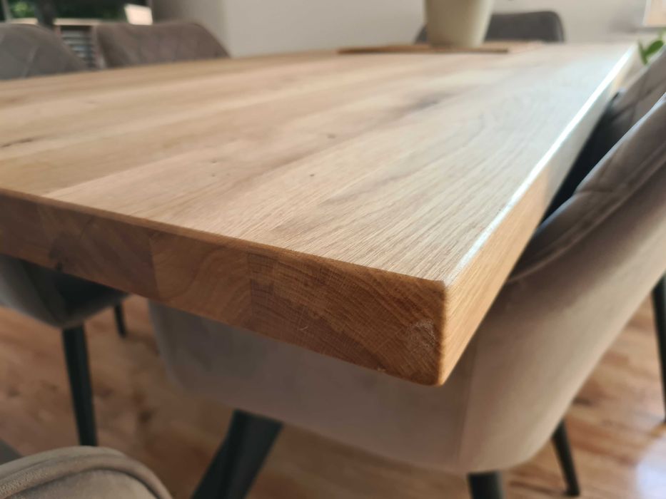 Stół dębowy 140x90cm z litego drewna  - różne wymiary