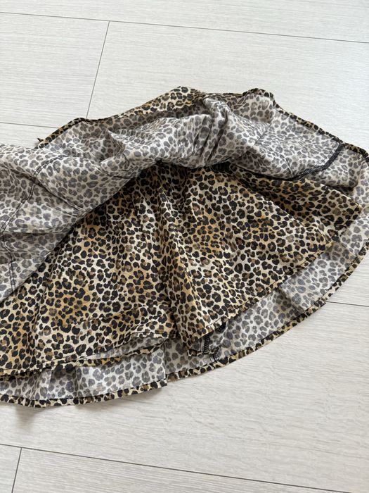 Спідниця Zara вельветова (5-6 років), леопардова
