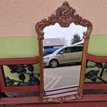 Lustro drewniane rżezbione
