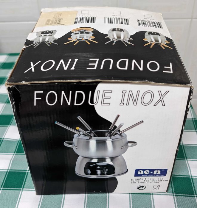 Fondue em Inox Novo