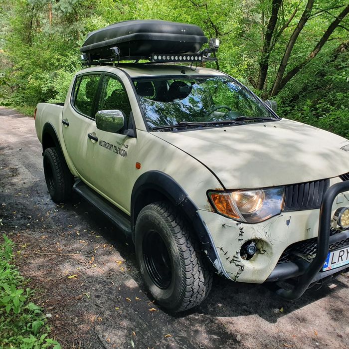 Mitsubishi L200 2.5d 4x4 offroad, off-road klimatyzacja