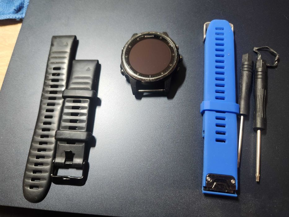 Fenix 5S Plus Sapphire Black with Black