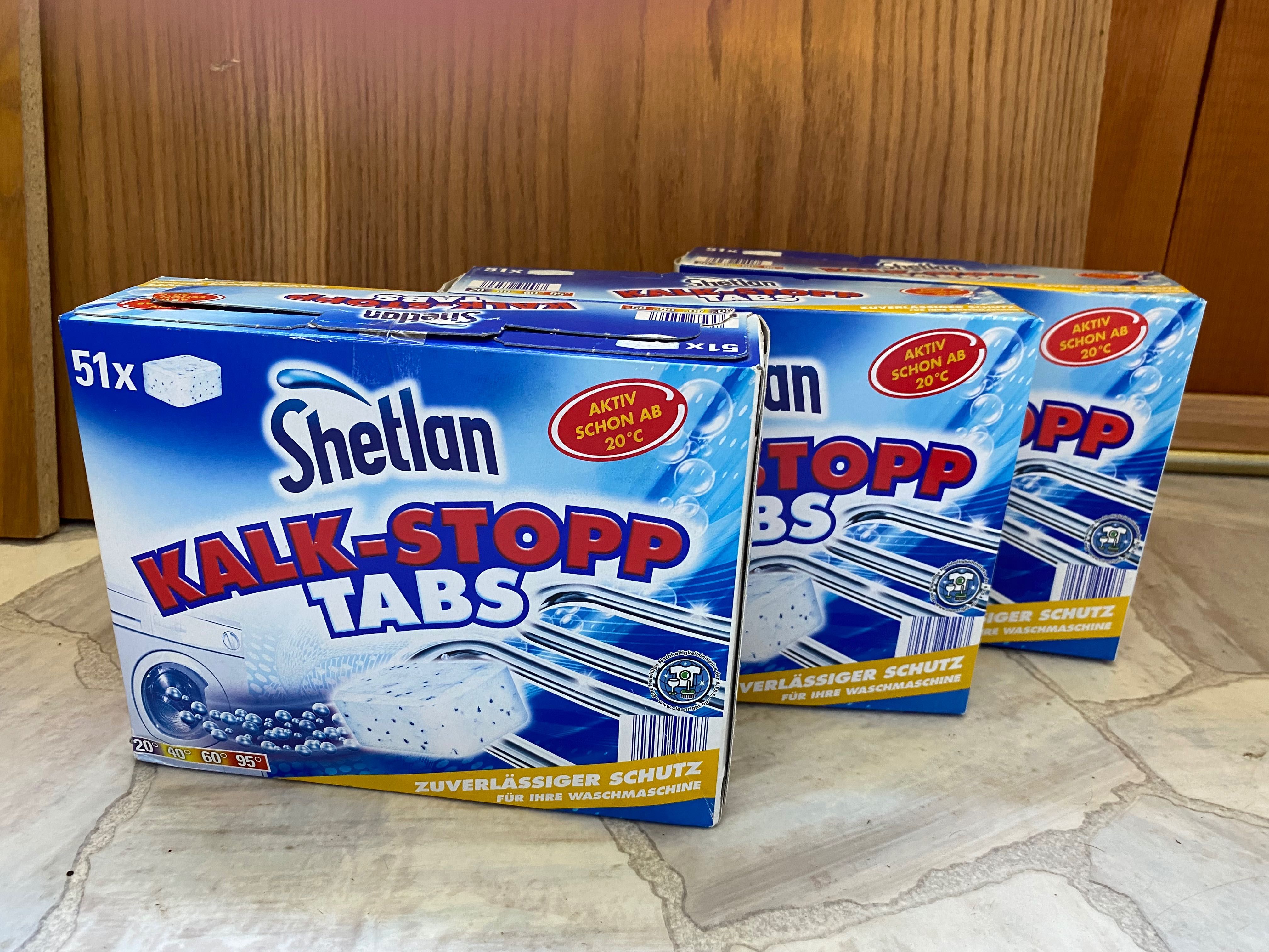 Чистячі таблетки проти накипу Shetlan Kalk-Stop 51 шт