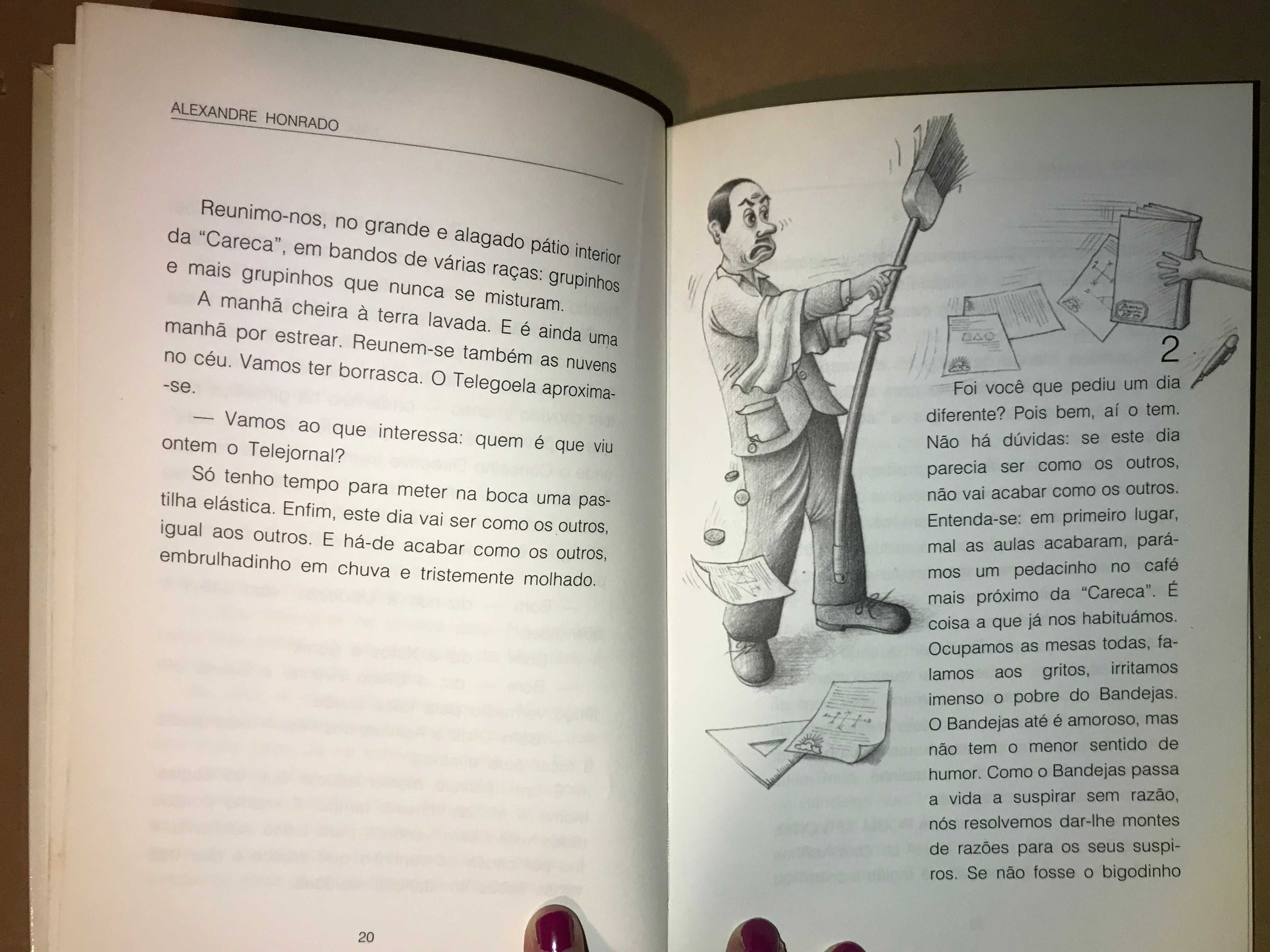 2 livros: Campo de Urtigas, Cortei as Tranças