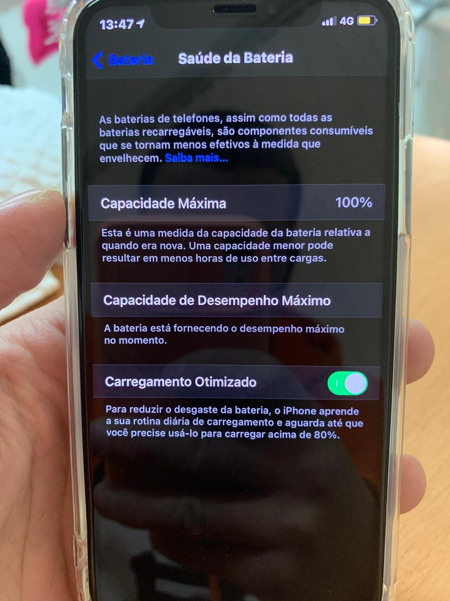 Iphone X preto 64 gb