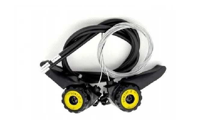 MANETKI dźwignie przerzutek NIEINDEKSOWANE SFT-330P KPL 3x6 3x7