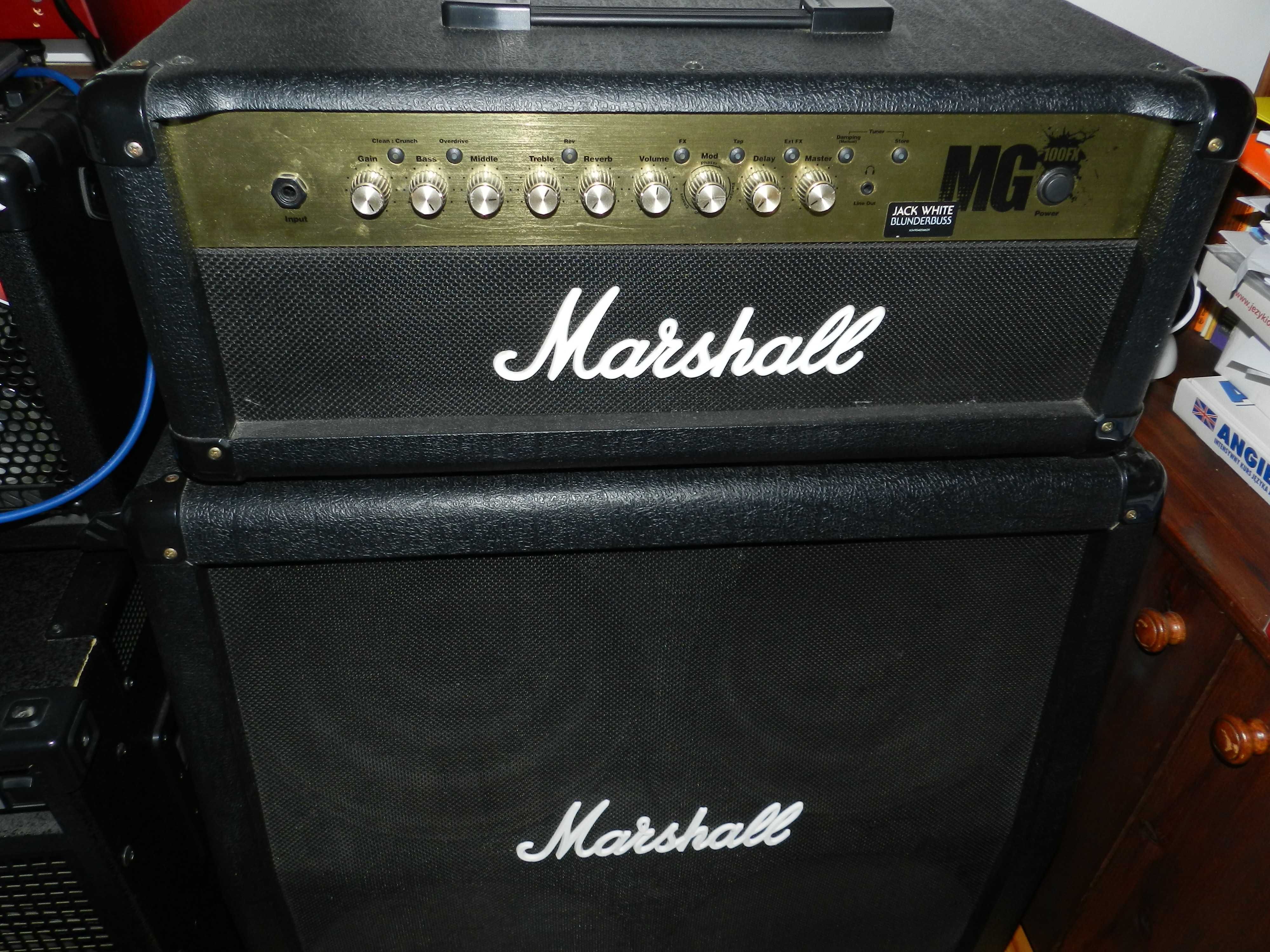 MARSHALL MG100FX wzmacniacz gitarowy z kolumną