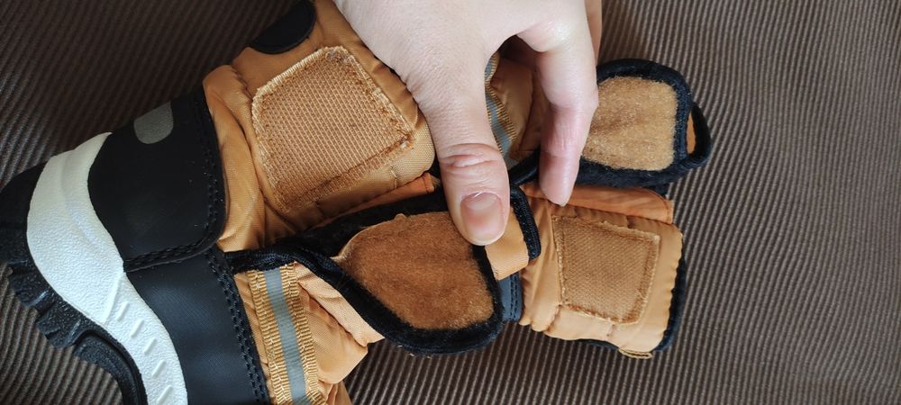 Зимові дитячі чоботи, черевики, сноубуси, розмір 24