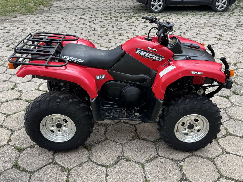 Yamaha Grizzly 660,2003, zarejestrowany